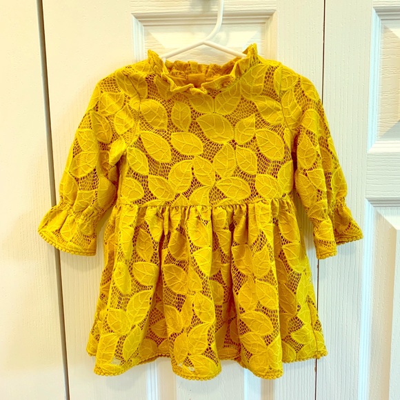 Other - Toddler Girl’s Lace Overlay Dress